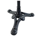 TABLE BISTRO SQUARE MARBLE BLACK - CAFE, SIDE TABLES